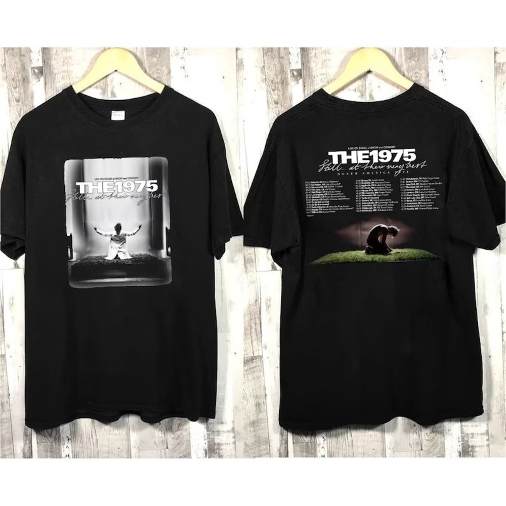 The 1975 Live On Stage In Show And Concert Tee 2 Sided Gift For Fan